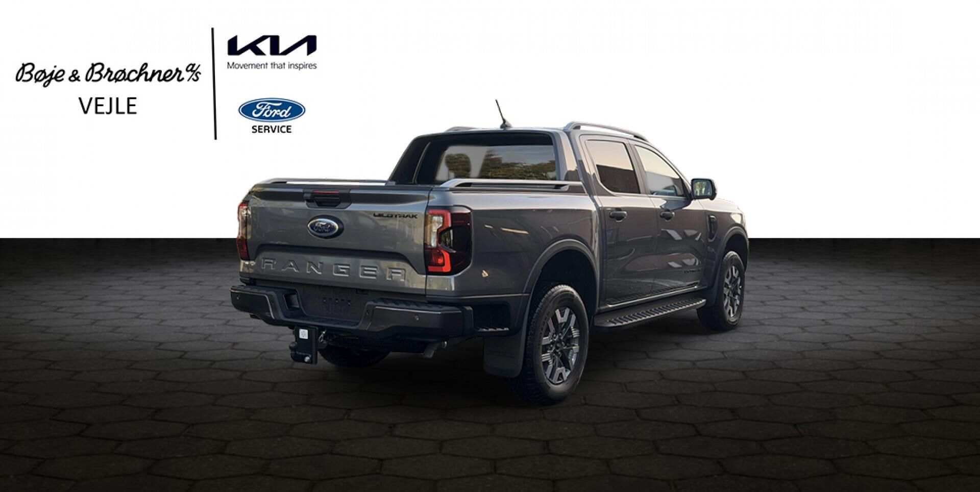 Billede af Ford Ranger Double Cab 2,3 EcoBoost Hybrid Wildtrak e-4WD 281HK Pick-Up 10g Aut.