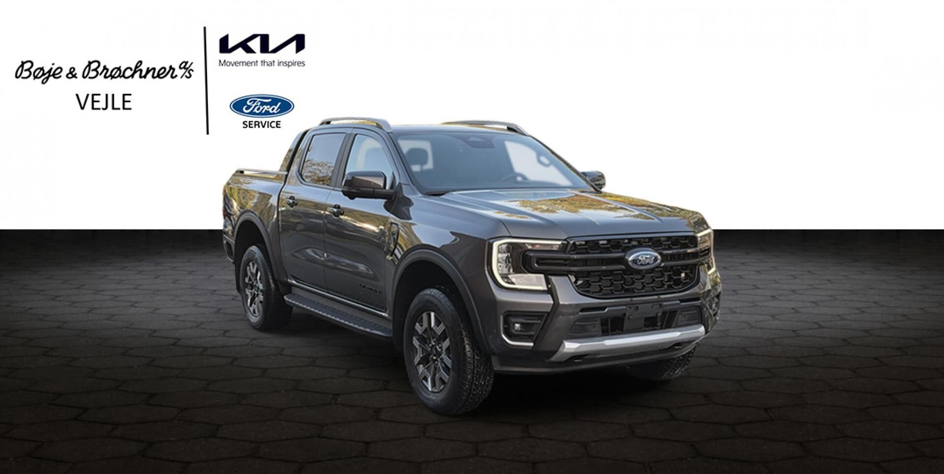 Billede af Ford Ranger Double Cab 2,3 EcoBoost Hybrid Wildtrak e-4WD 281HK Pick-Up 10g Aut.