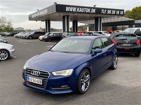 Audi A3 Sportback 1,6 TDI Ambition S Tronic 110HK 5d 7g Aut.