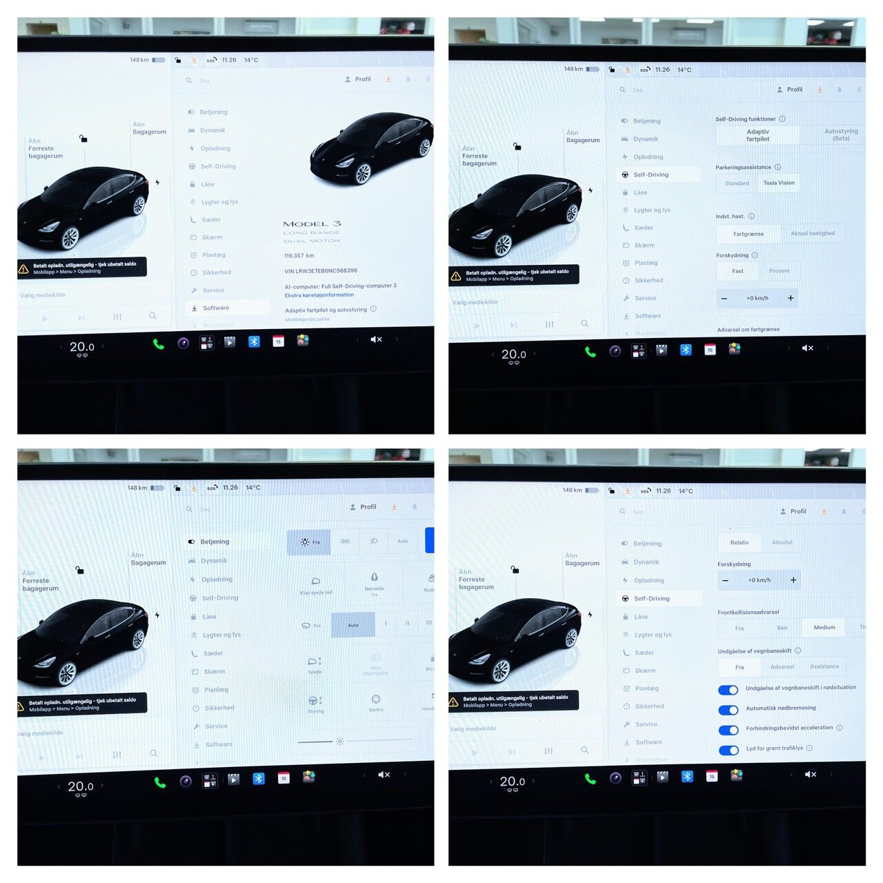 Billede af Tesla Model 3 EL Long Range AWD 498HK Aut.