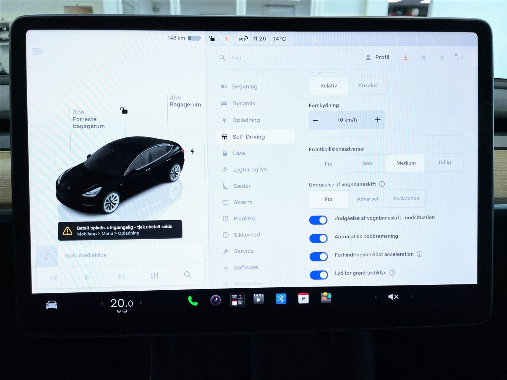 Billede af Tesla Model 3 EL Long Range AWD 498HK Aut.