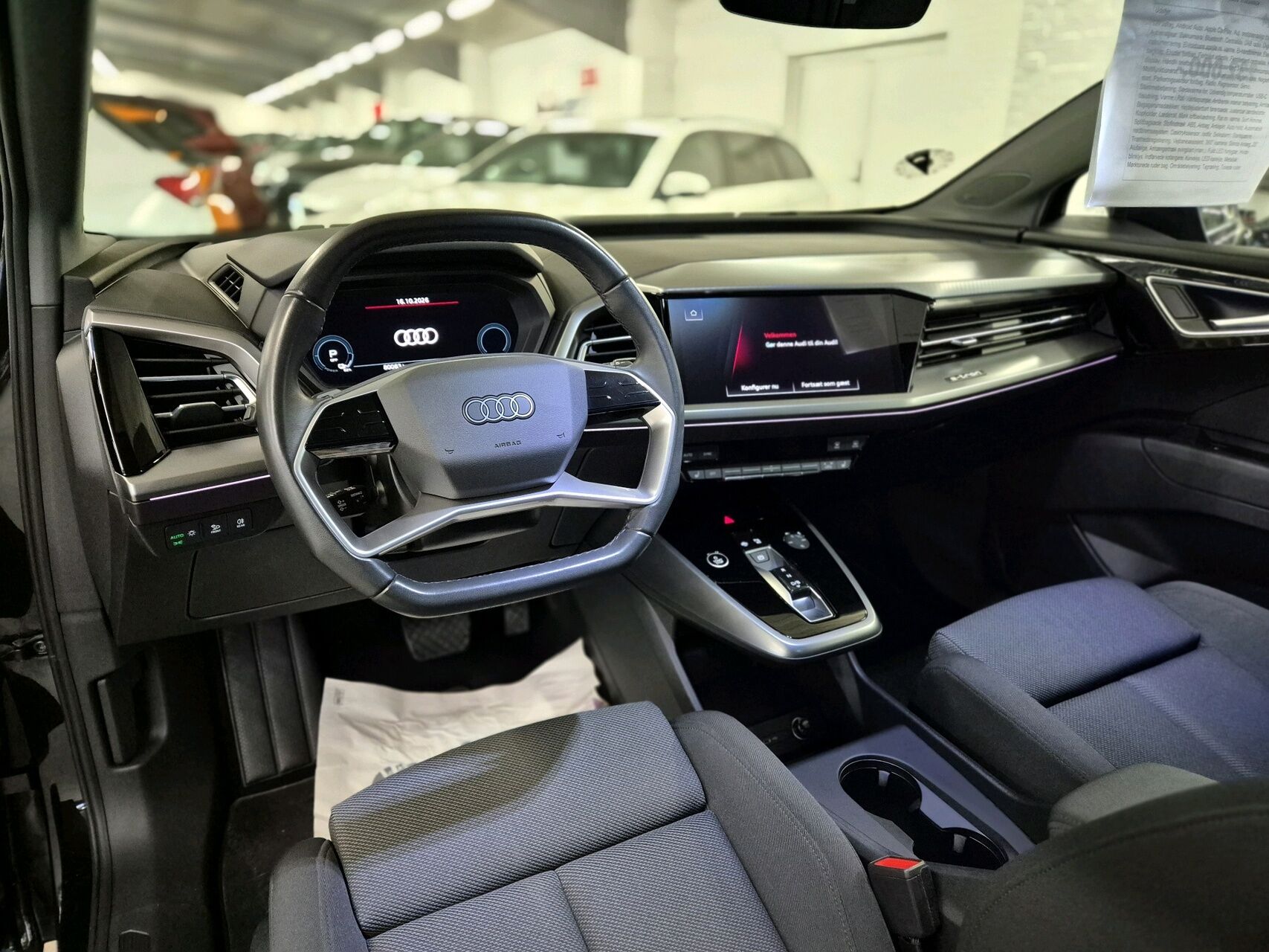 Billede af Audi Q4 40 E-tron S Line 204HK 5d Aut.