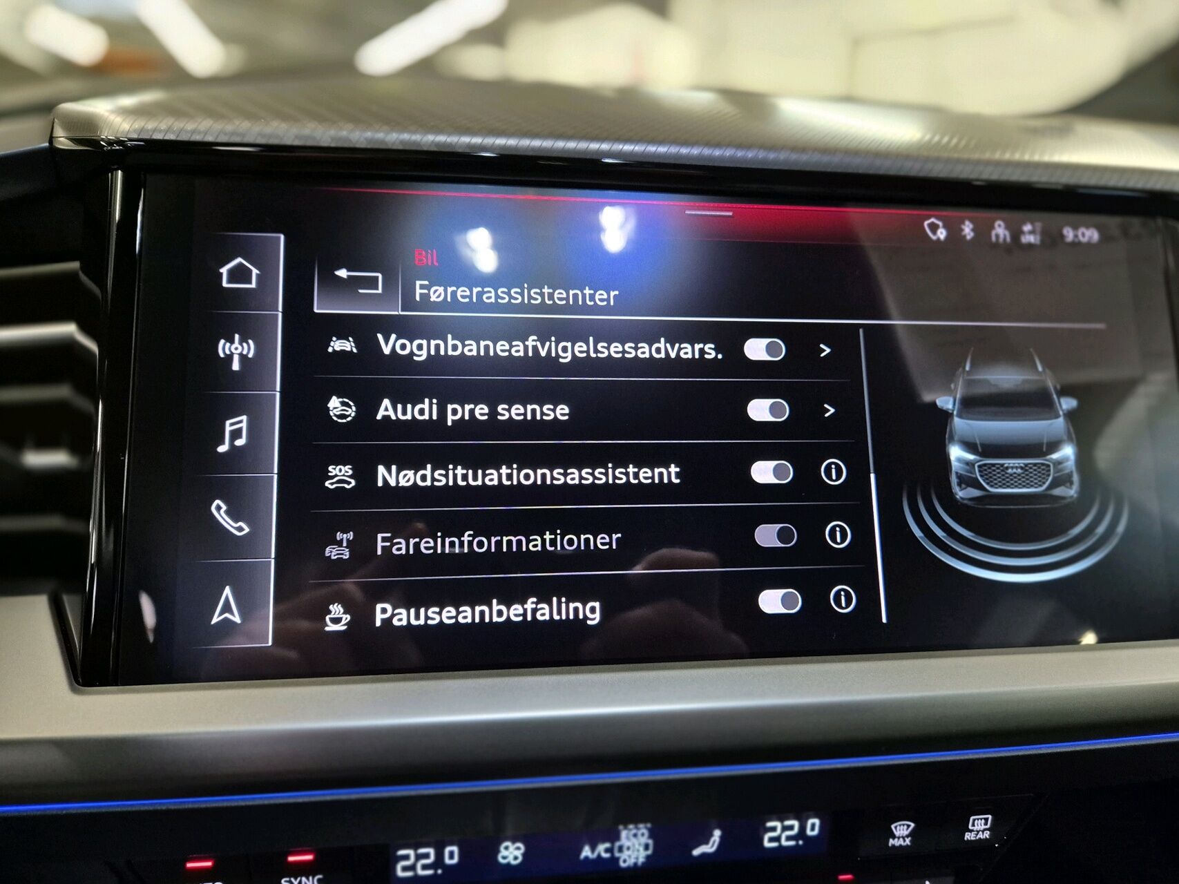Billede af Audi Q4 40 E-tron S Line 204HK 5d Aut.