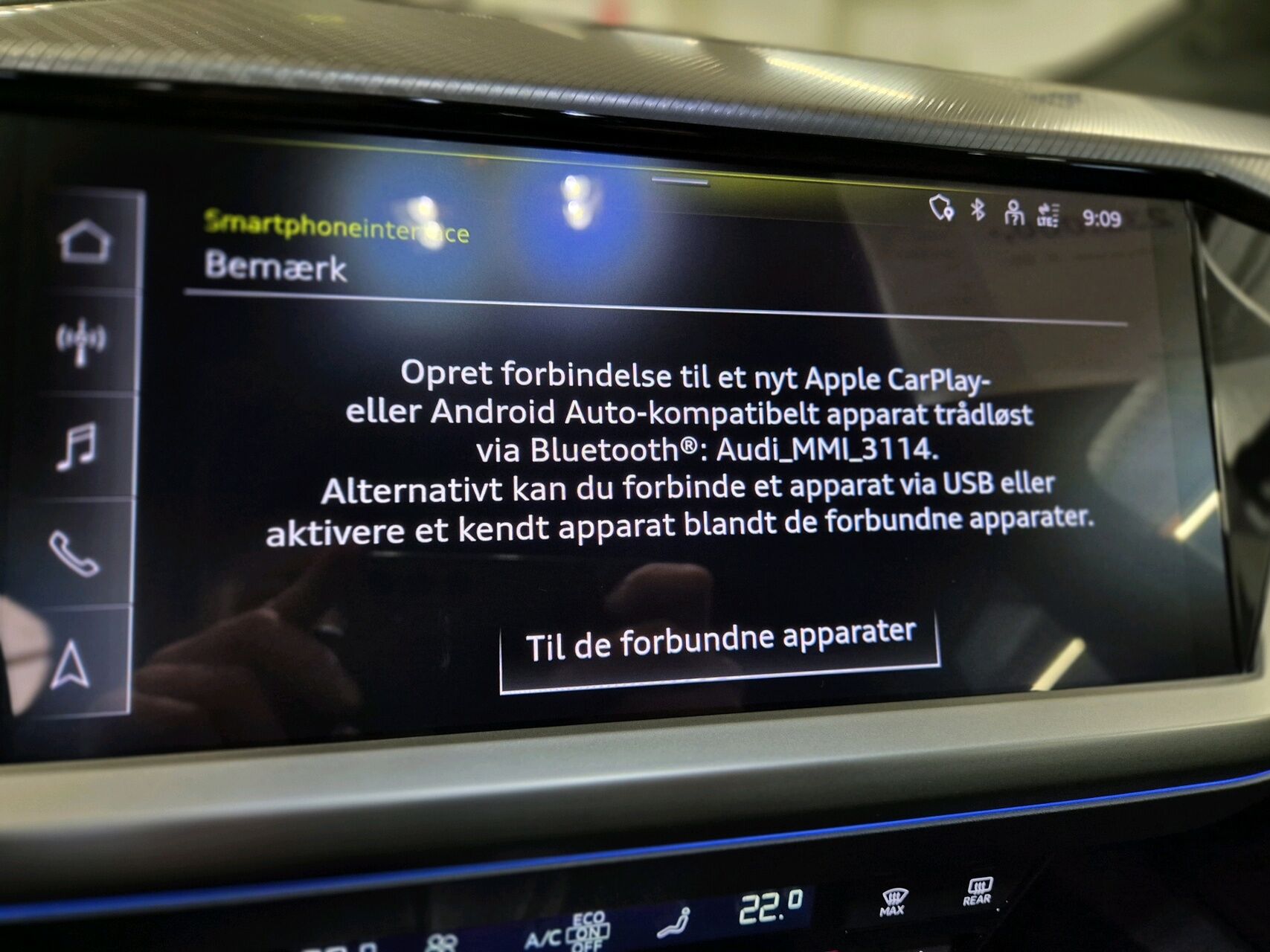 Billede af Audi Q4 40 E-tron S Line 204HK 5d Aut.