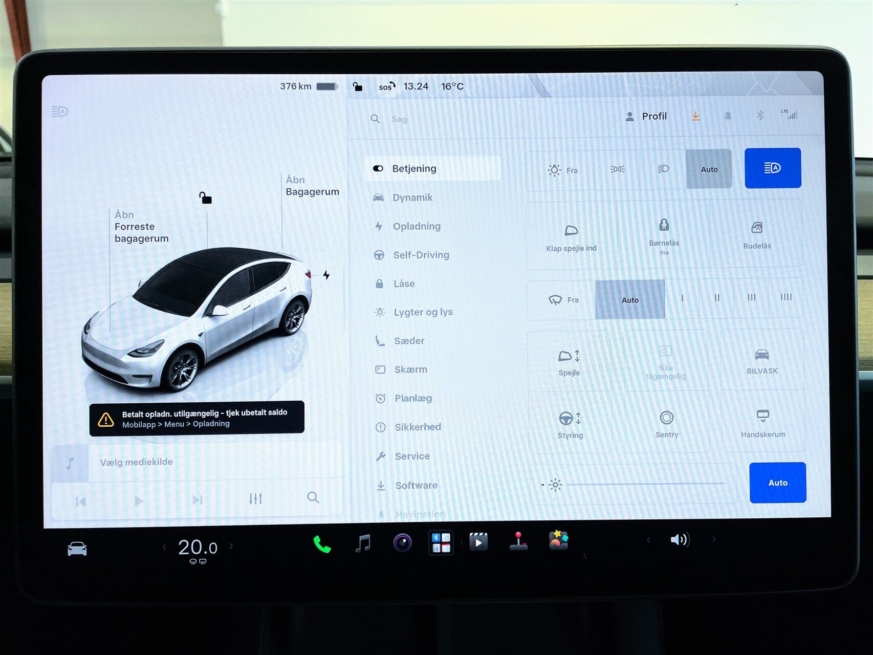 Billede af Tesla Model Y EL RWD 299HK 5d Aut.
