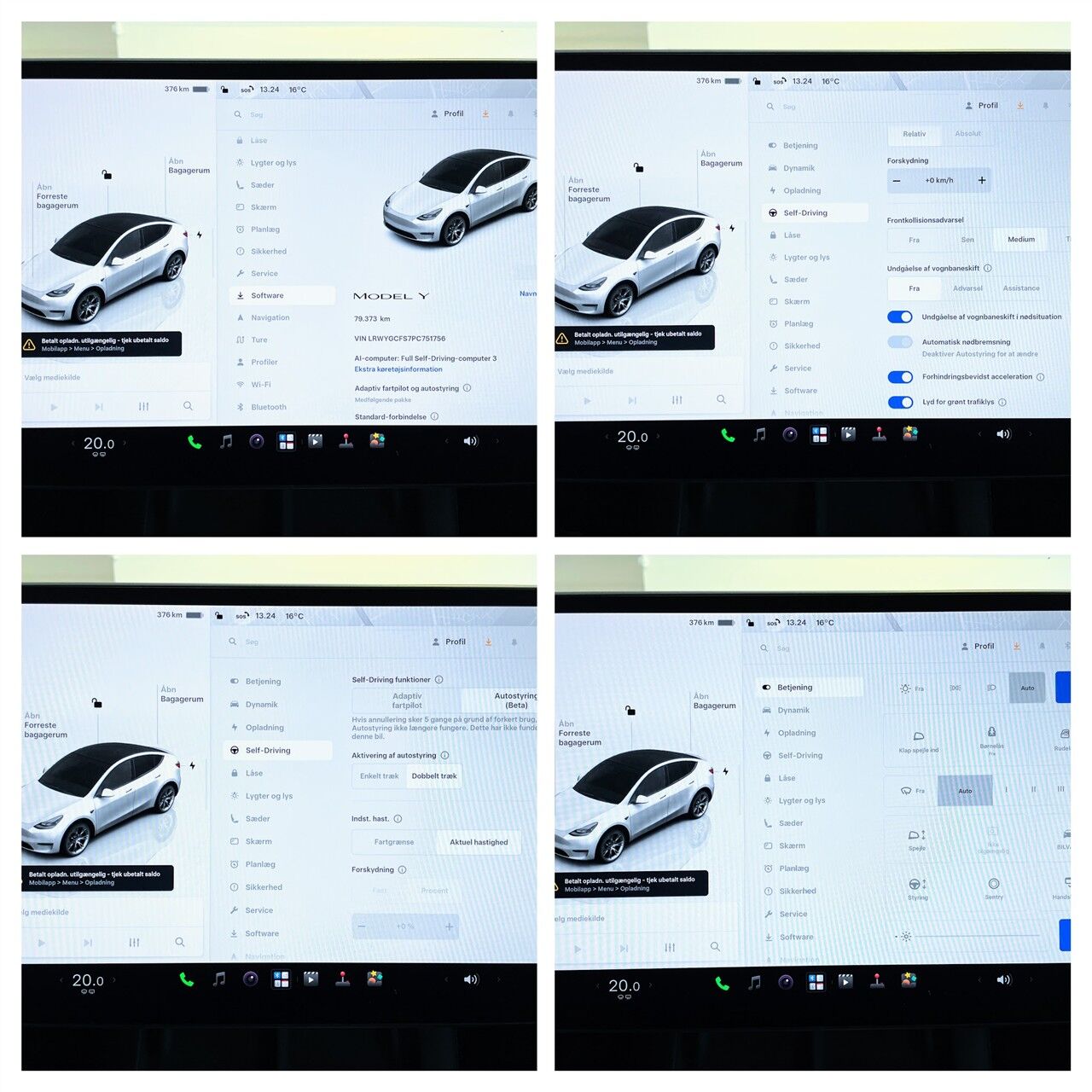 Billede af Tesla Model Y EL RWD 299HK 5d Aut.