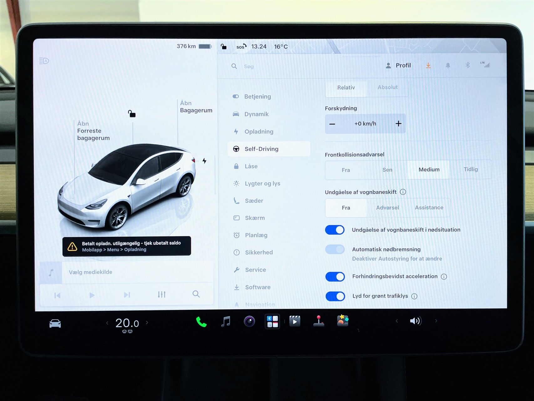 Billede af Tesla Model Y EL RWD 299HK 5d Aut.