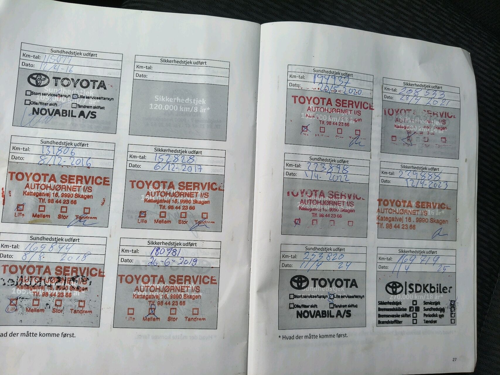 Billede af Toyota Avensis 1,8 VVT-I T3 147HK 6g