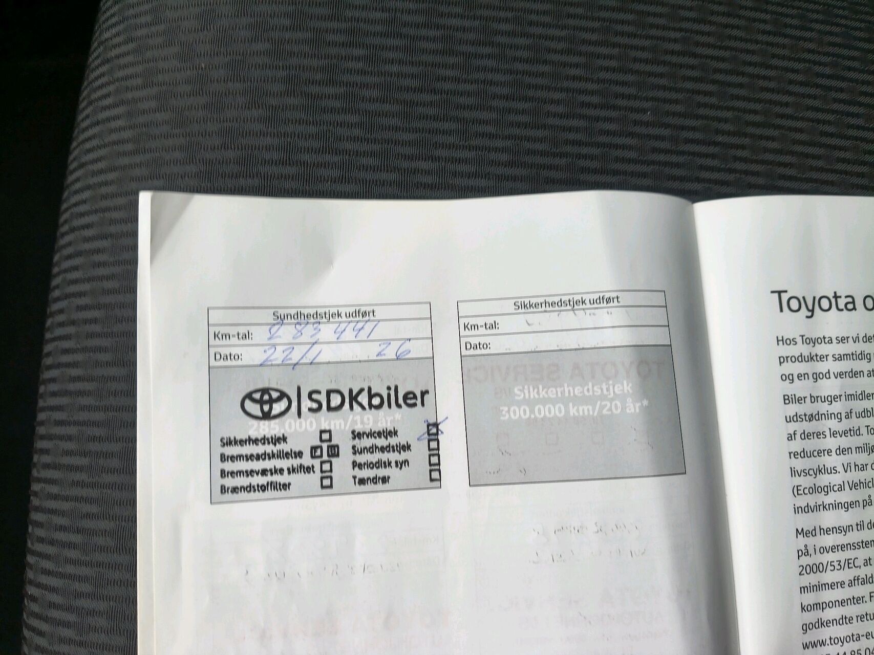 Billede af Toyota Avensis 1,8 VVT-I T3 147HK 6g