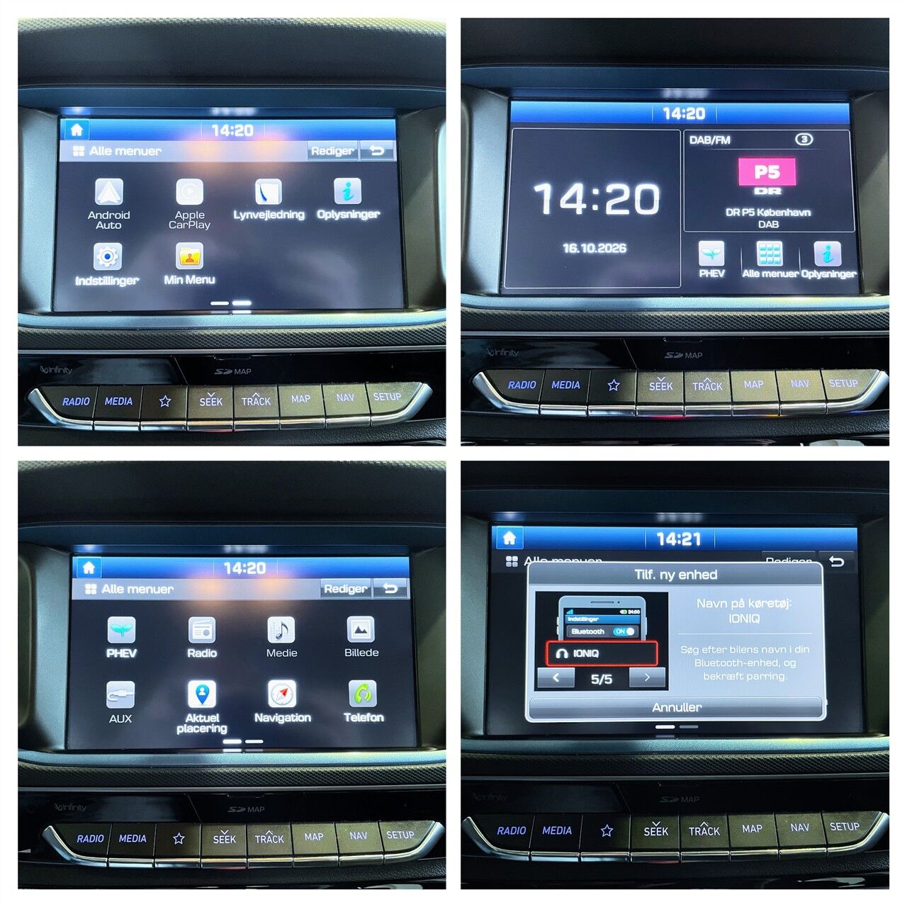 Billede af Hyundai Ioniq 1,6 GDI  Plugin-hybrid Premium plug-in 141HK 5d 6g Aut.