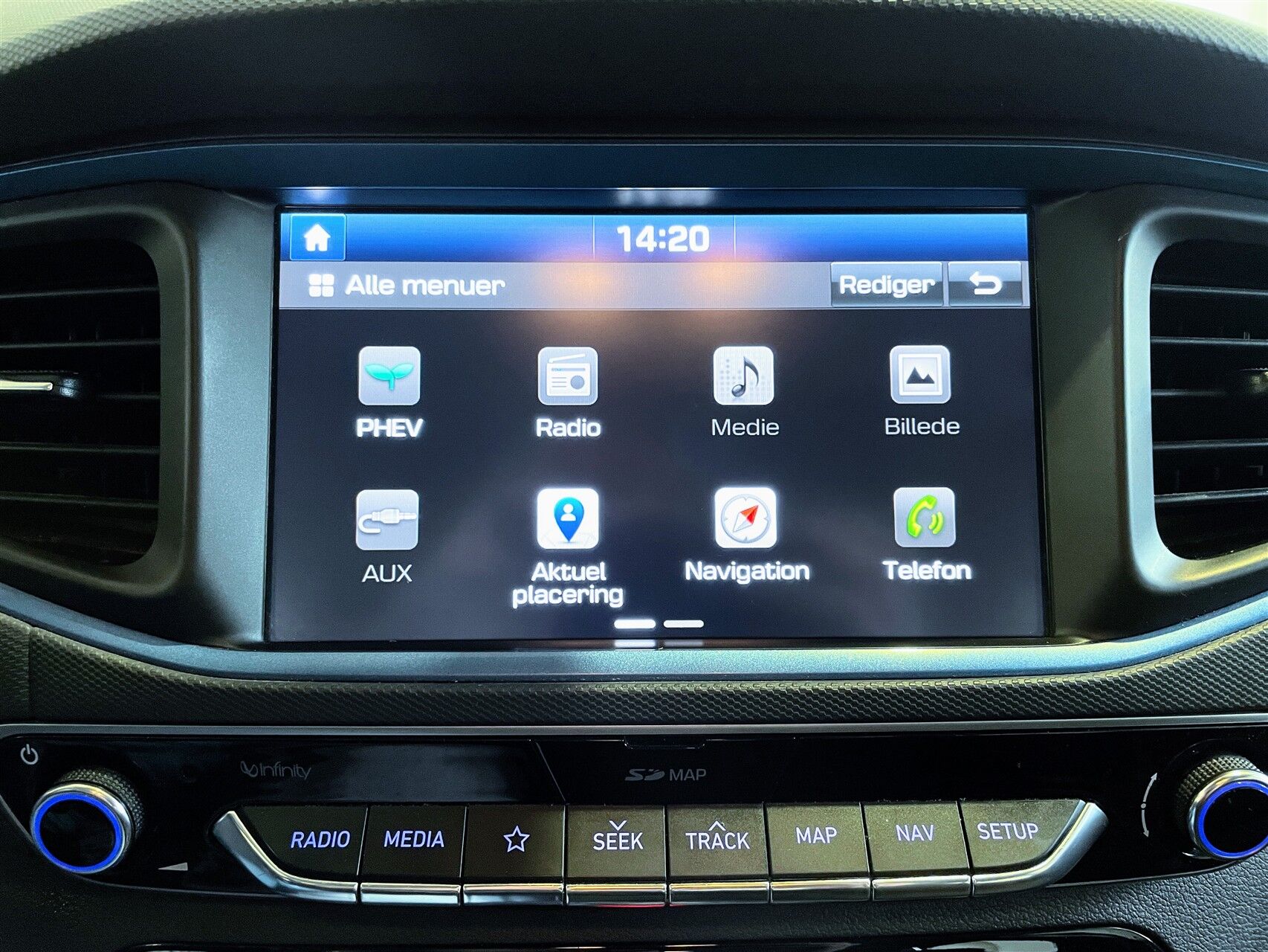 Billede af Hyundai Ioniq 1,6 GDI  Plugin-hybrid Premium plug-in 141HK 5d 6g Aut.