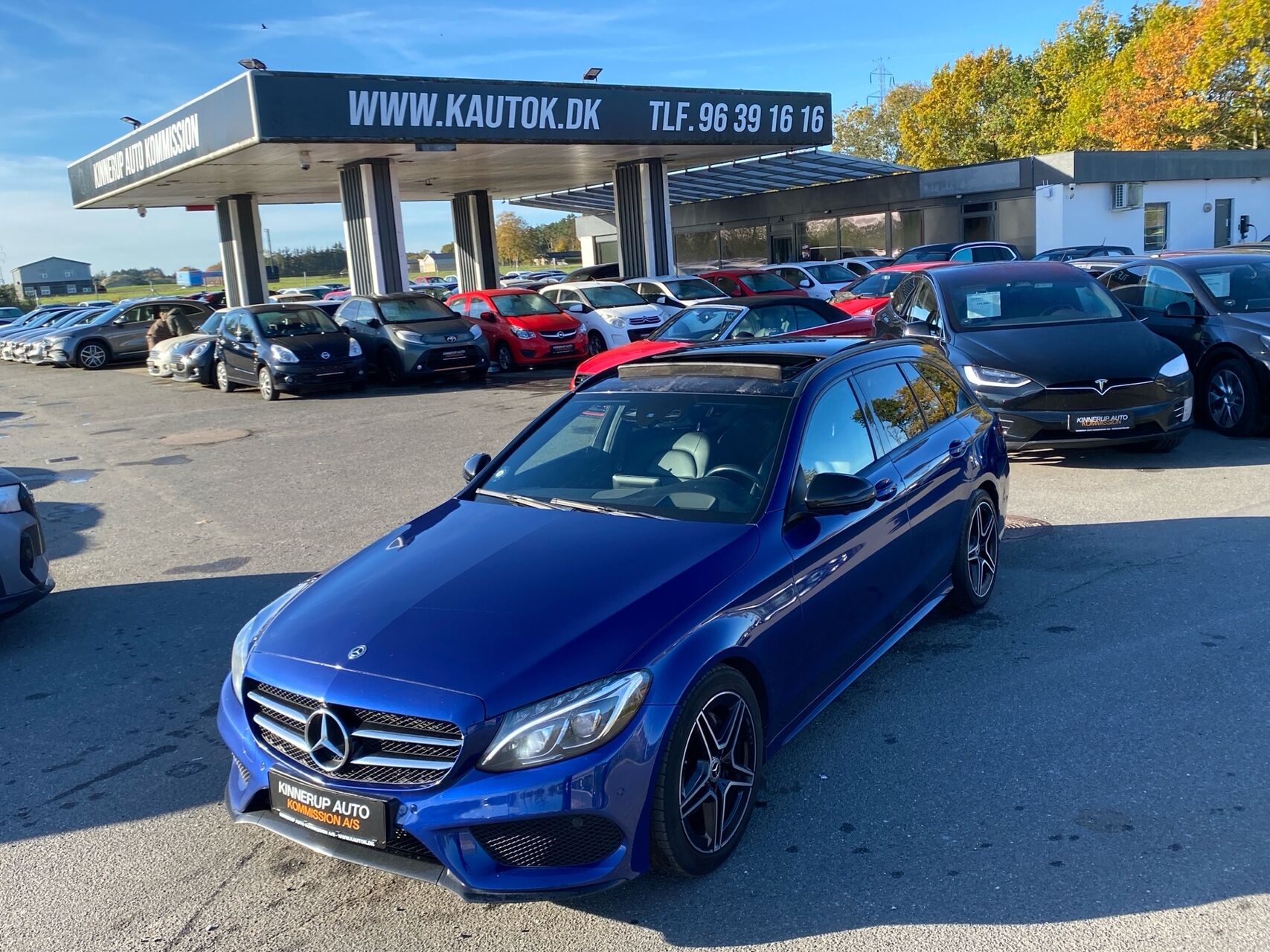 Billede af Mercedes-Benz C220 d T 2,1 Bluetec AMG Line 9G-Tronic 170HK Stc Aut.