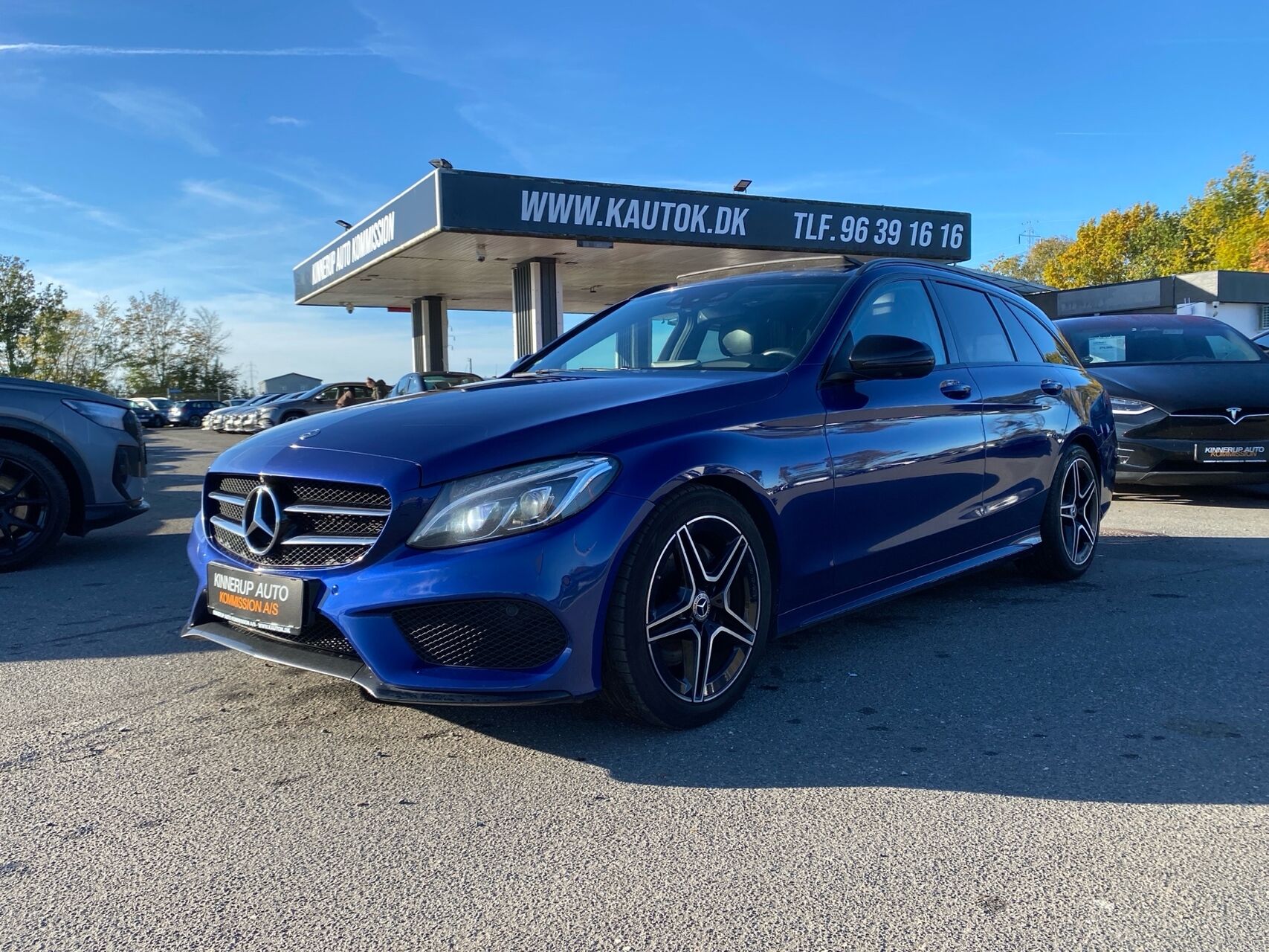 Billede af Mercedes-Benz C220 d T 2,1 Bluetec AMG Line 9G-Tronic 170HK Stc Aut.