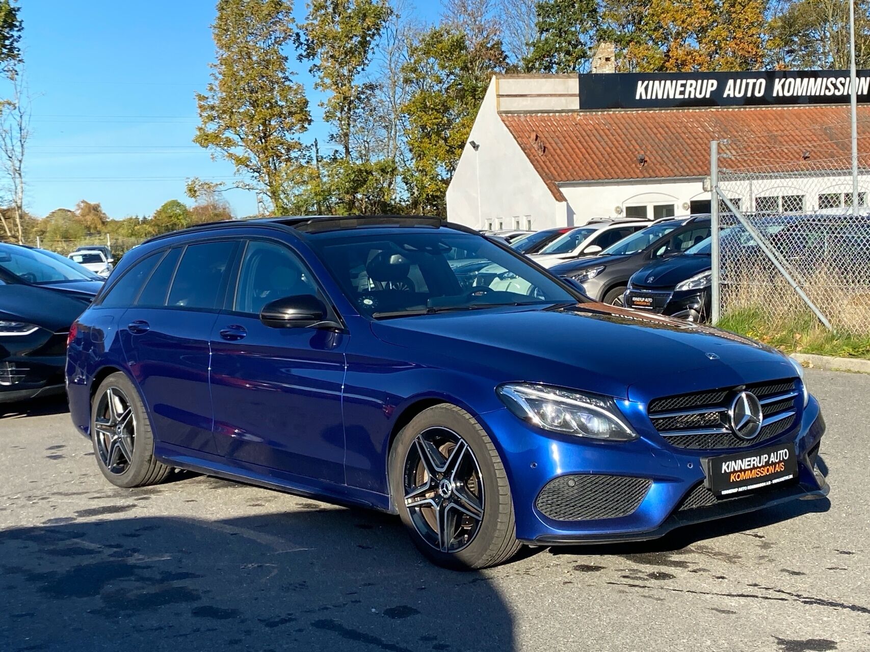 Billede af Mercedes-Benz C220 d T 2,1 Bluetec AMG Line 9G-Tronic 170HK Stc Aut.