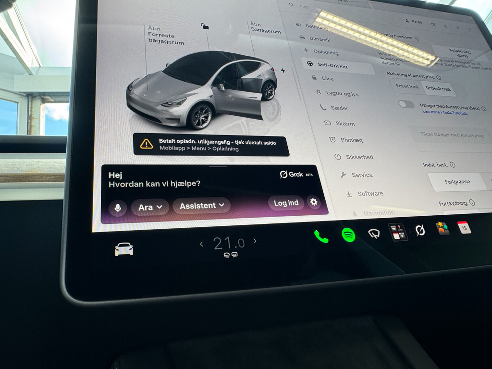 Billede af Tesla Model Y EL Long Range AWD 514HK 5d Aut.