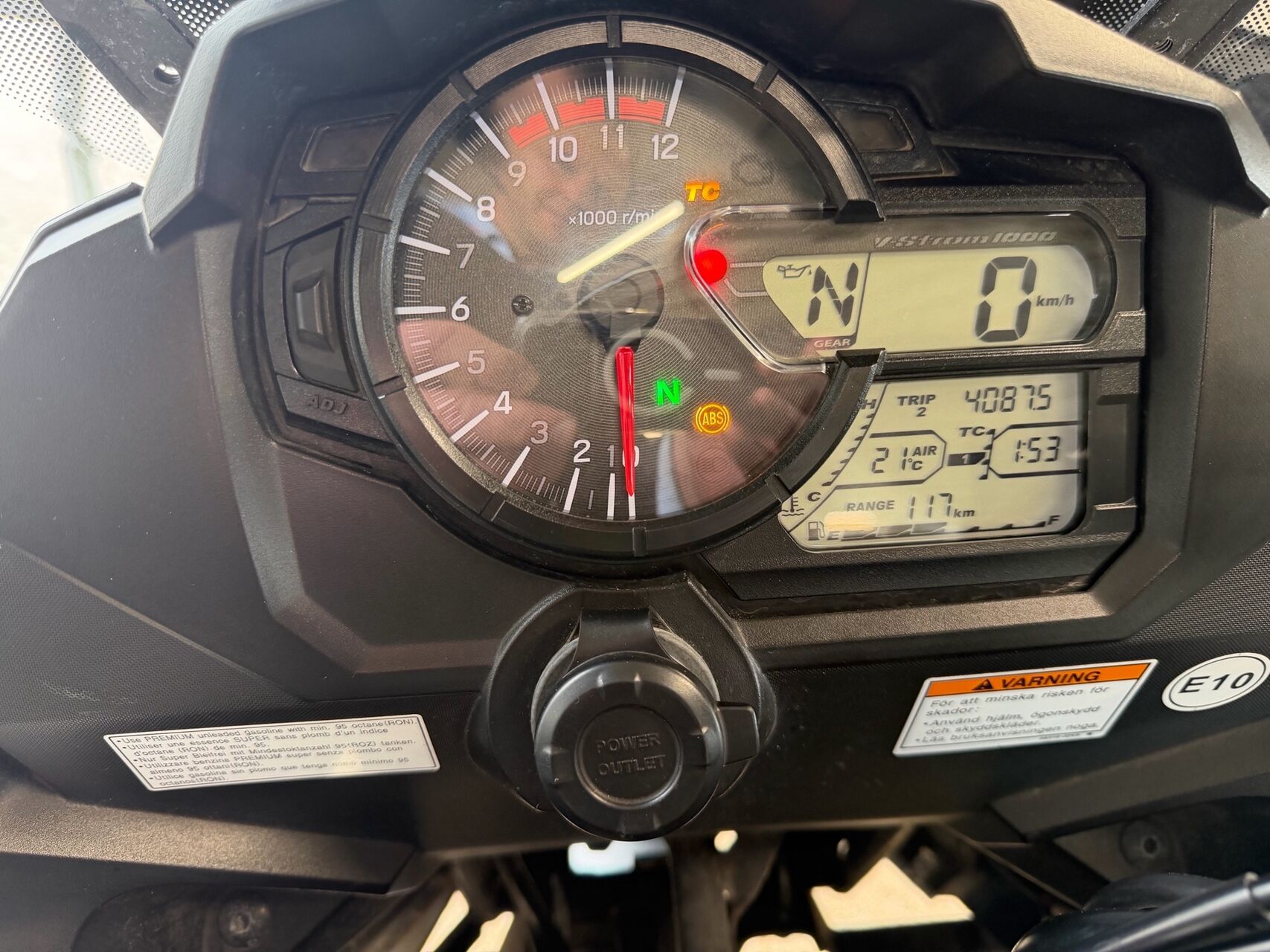 Billede af Suzuki DL1000 1000 V-Strom 97HK 6g