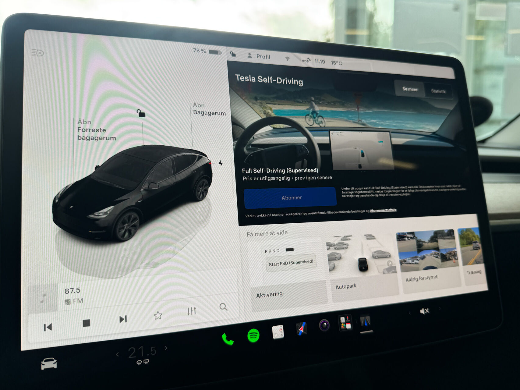 Billede af Tesla Model Y EL Long Range RWD 347HK 5d Aut.
