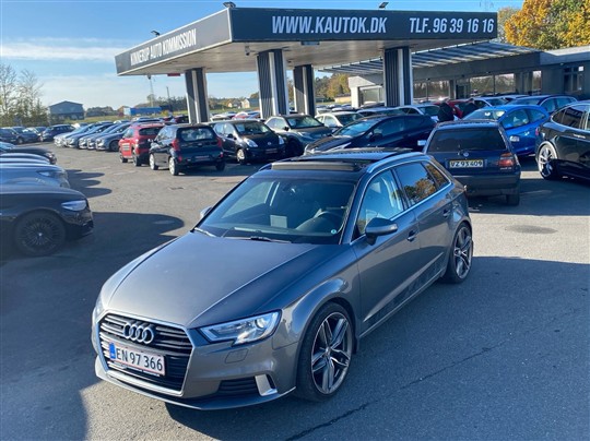 Audi A3 Sportback 2,0 40 TFSI Sport S Tronic 190HK 5d 7g Aut.