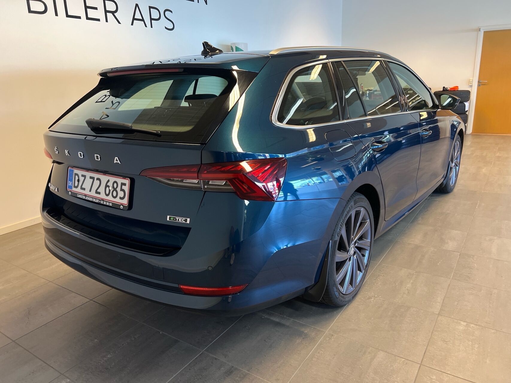 Billede af Skoda Octavia Combi 1,5 eTSI  Mild hybrid Style DSG 150HK Stc 7g Aut.