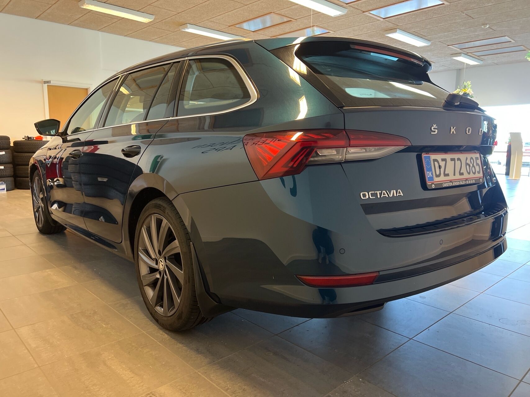 Billede af Skoda Octavia Combi 1,5 eTSI  Mild hybrid Style DSG 150HK Stc 7g Aut.
