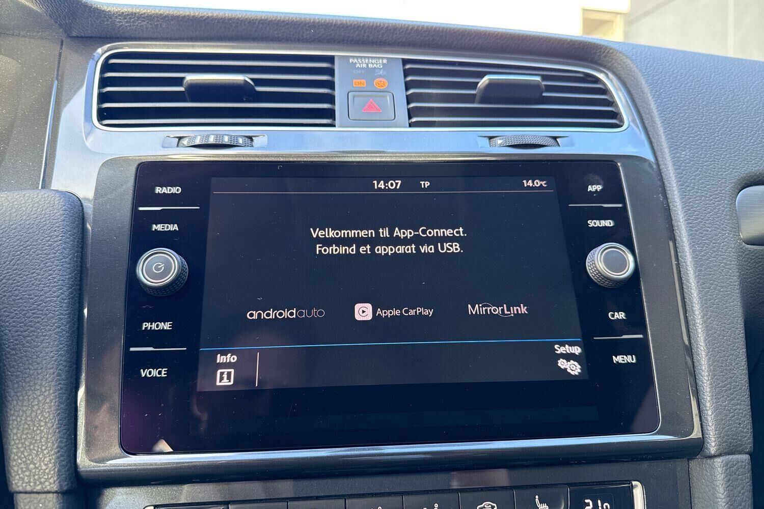 Billede af VW Golf 1,5 TSI BMT EVO Comfortline Connect 130HK 5d 6g