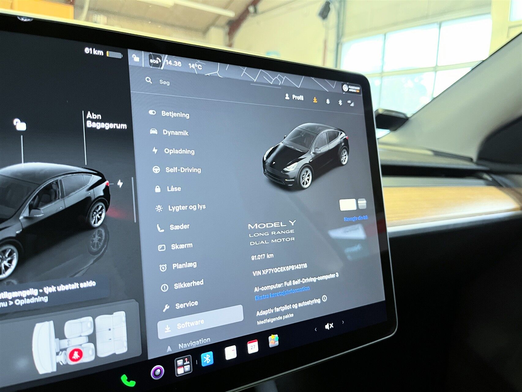 Billede af Tesla Model Y EL Long Range AWD 514HK 5d Aut.