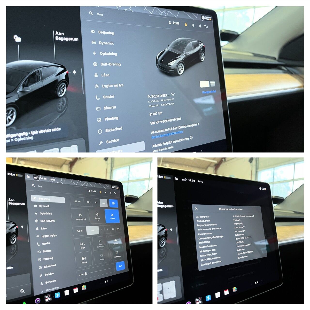 Billede af Tesla Model Y EL Long Range AWD 514HK 5d Aut.