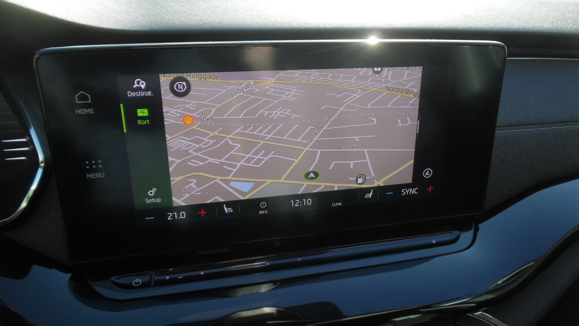 Billede af Skoda Octavia Combi 1,0 eTSI  Mild hybrid Business Executive DSG 110HK Stc 7g Aut.