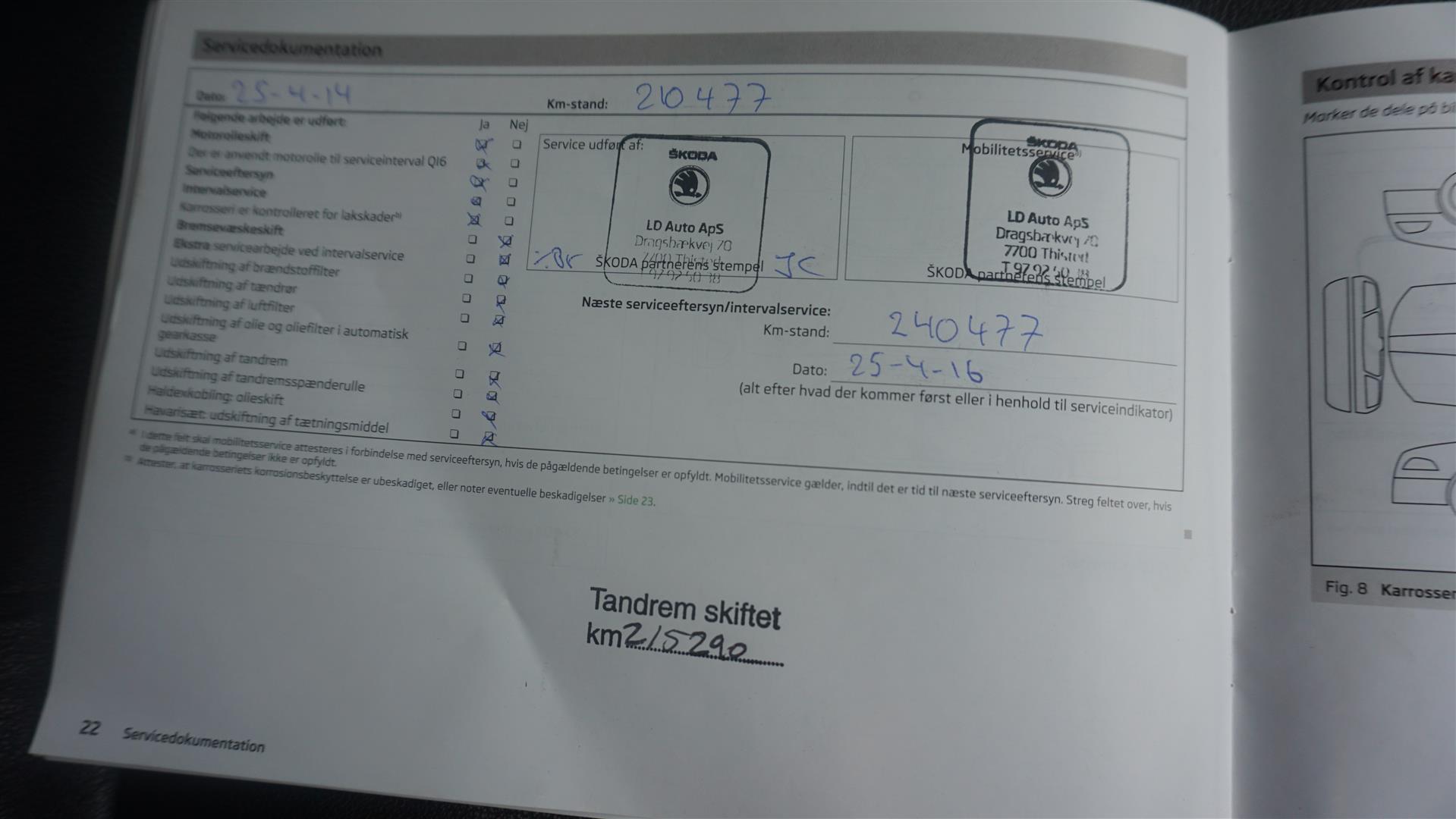 Billede af Skoda Octavia Combi 2,0 Commonrail DPF Elegance DSG 140HK Stc 6g Aut.