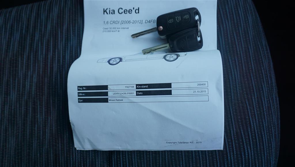 Kia Ceed SW 1,6 CRDI Active 116HK Stc