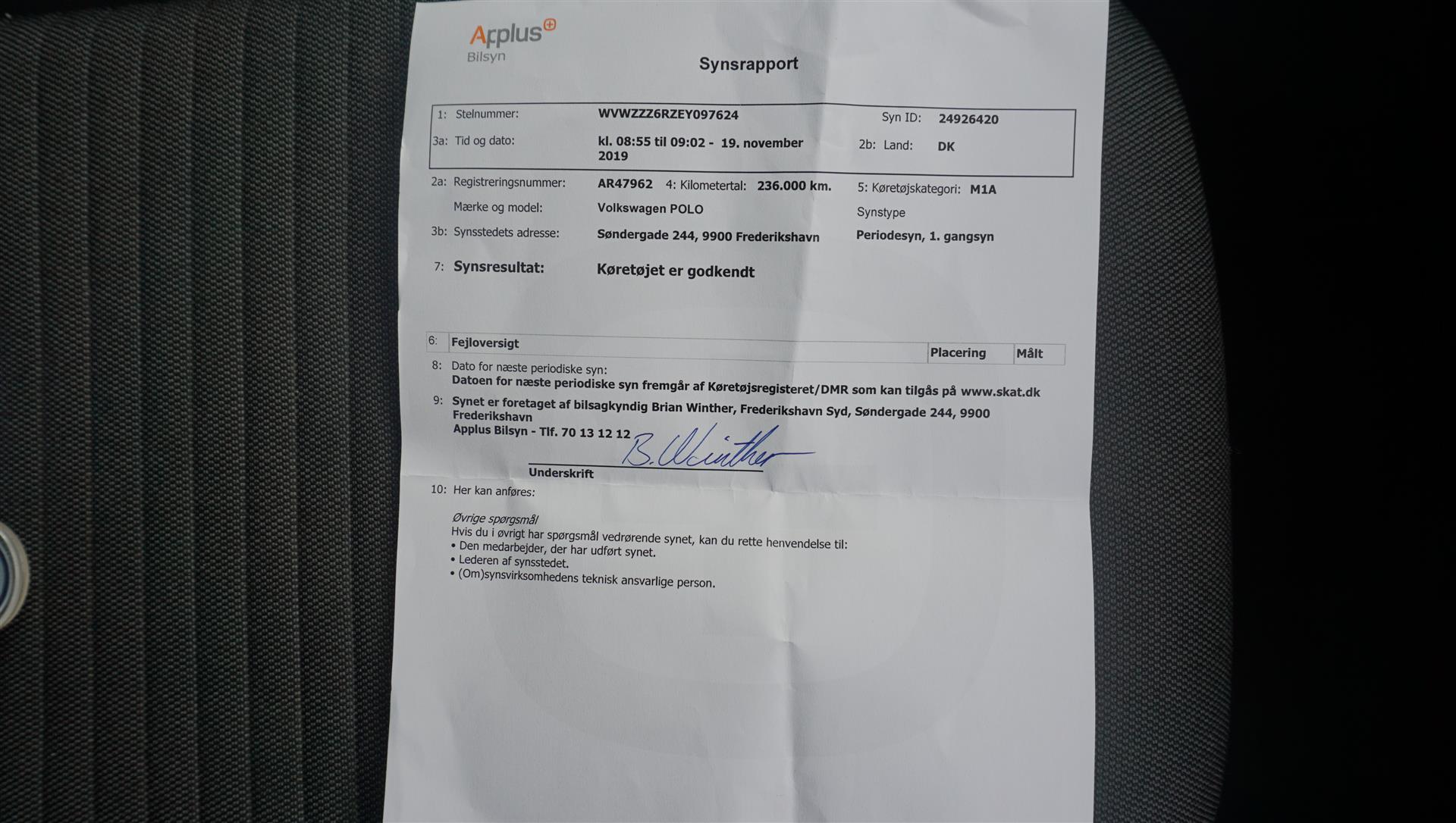 Billede af VW Polo 1,6 BlueMotion TDI DPF Comfortline 90HK 5d