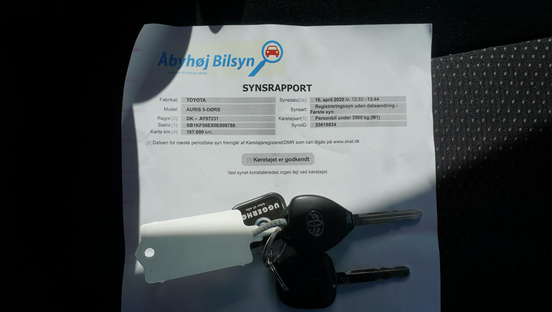 Billede af Toyota Auris 2,0 D-4D DPF T2 124HK 5d