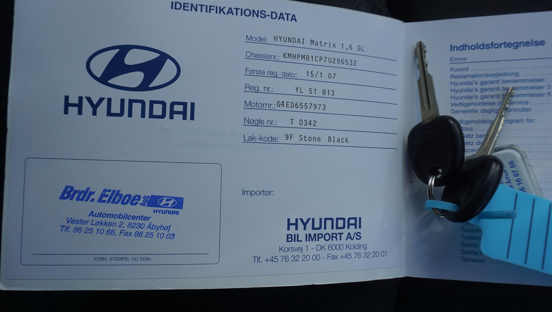 Billede af Hyundai Matrix 1,6 GLS 103HK