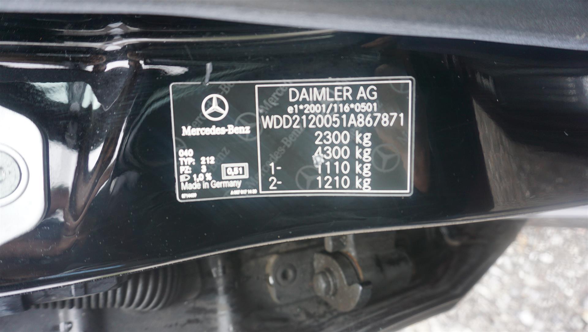 Billede af Mercedes-Benz E200 d 2,1 CDI 7G-Tronic Plus 136HK 7g Aut.