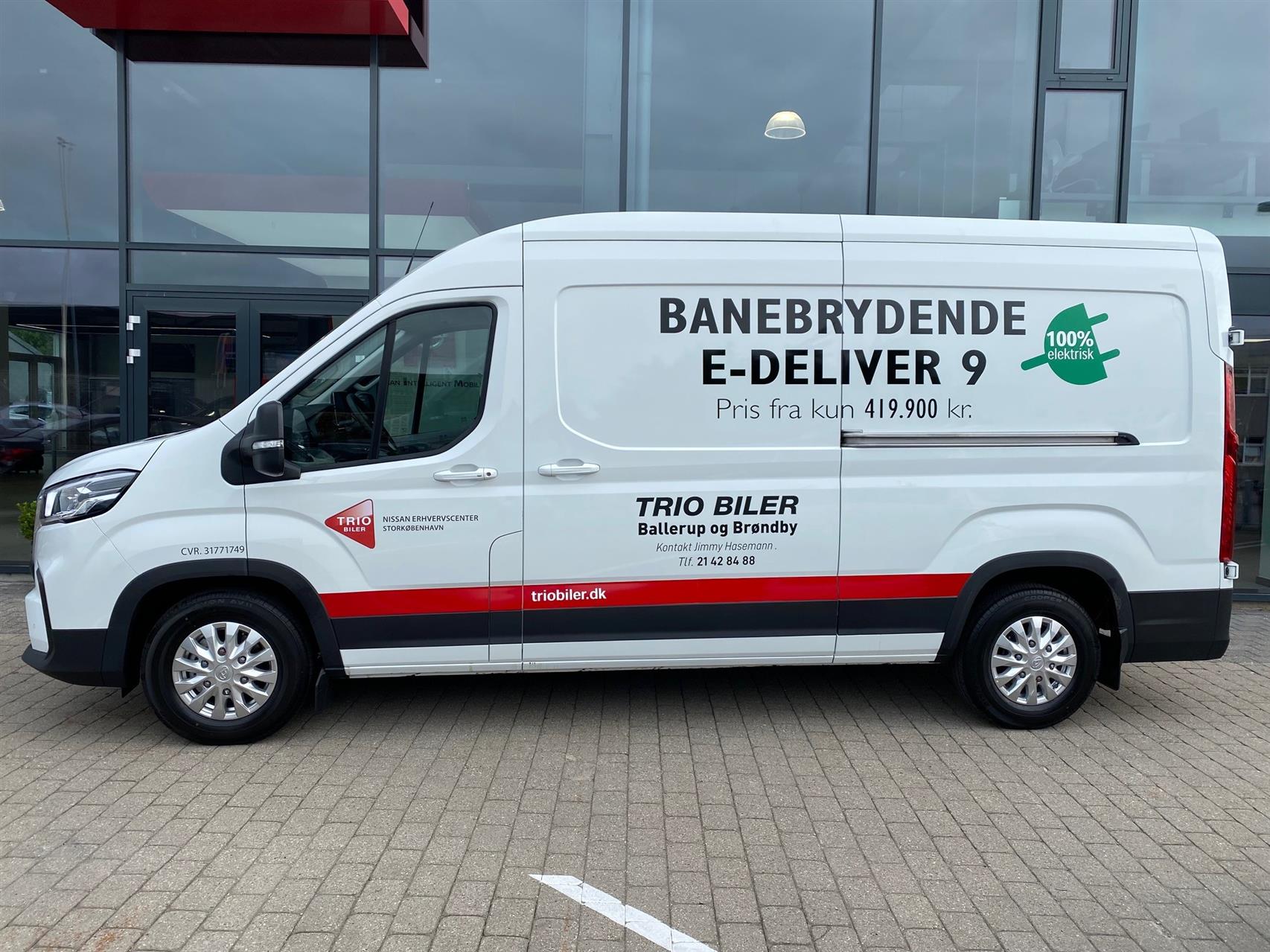 Billede af Maxus e-Deliver 9 L3H2 EL 204HK Van Trinl. Gear