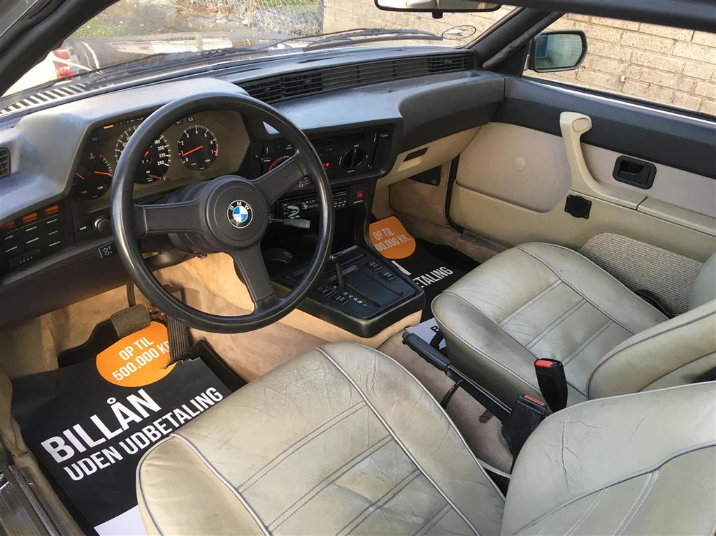 BMW 635CSi 3,5 218HK 2d Aut.