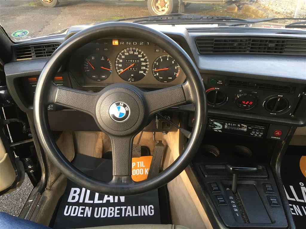 BMW 635CSi 3,5 218HK 2d Aut.