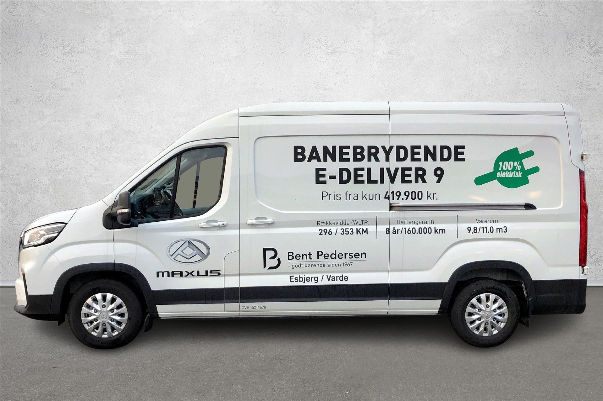 Billede af Maxus e-Deliver 9 L3H2 EL 204HK Van Trinl. Gear