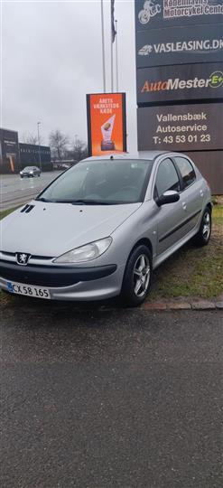 Peugeot 206 1,4 XR 75HK 5d