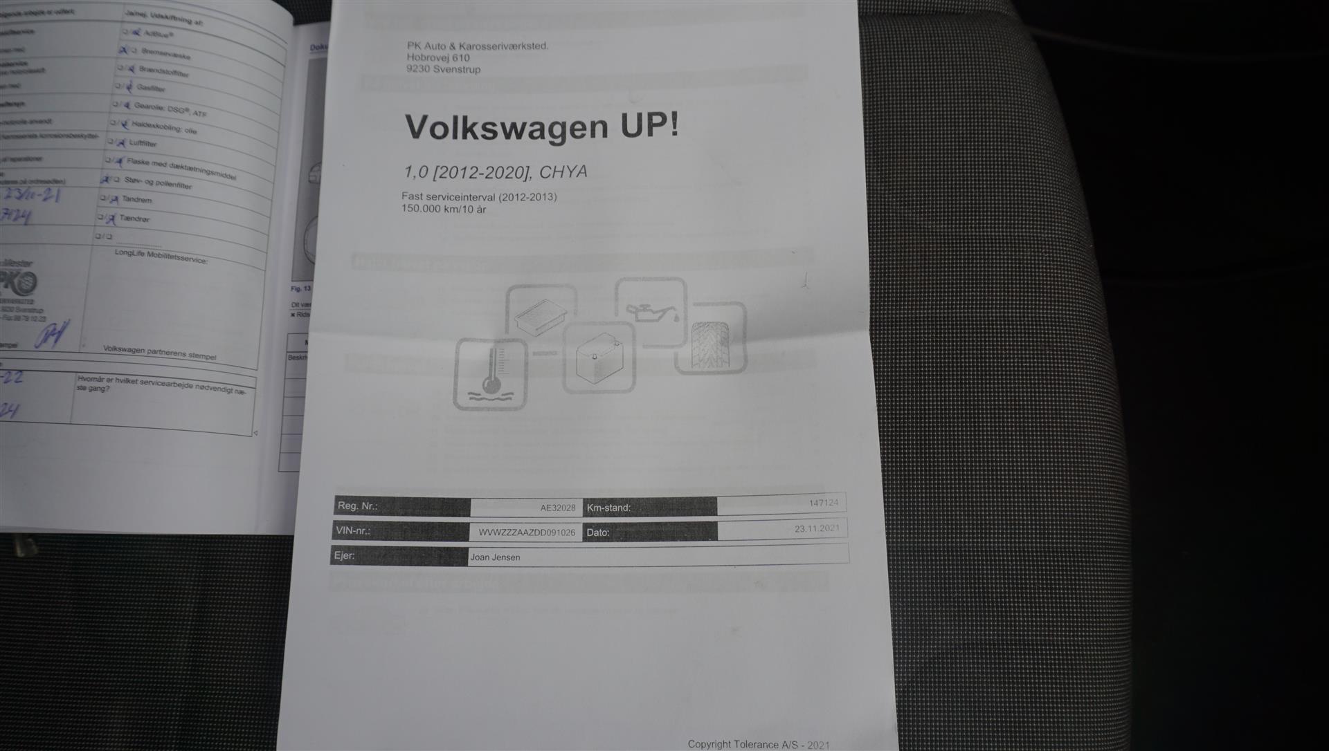 Billede af VW up 1,0 BMT Move 60HK 5d