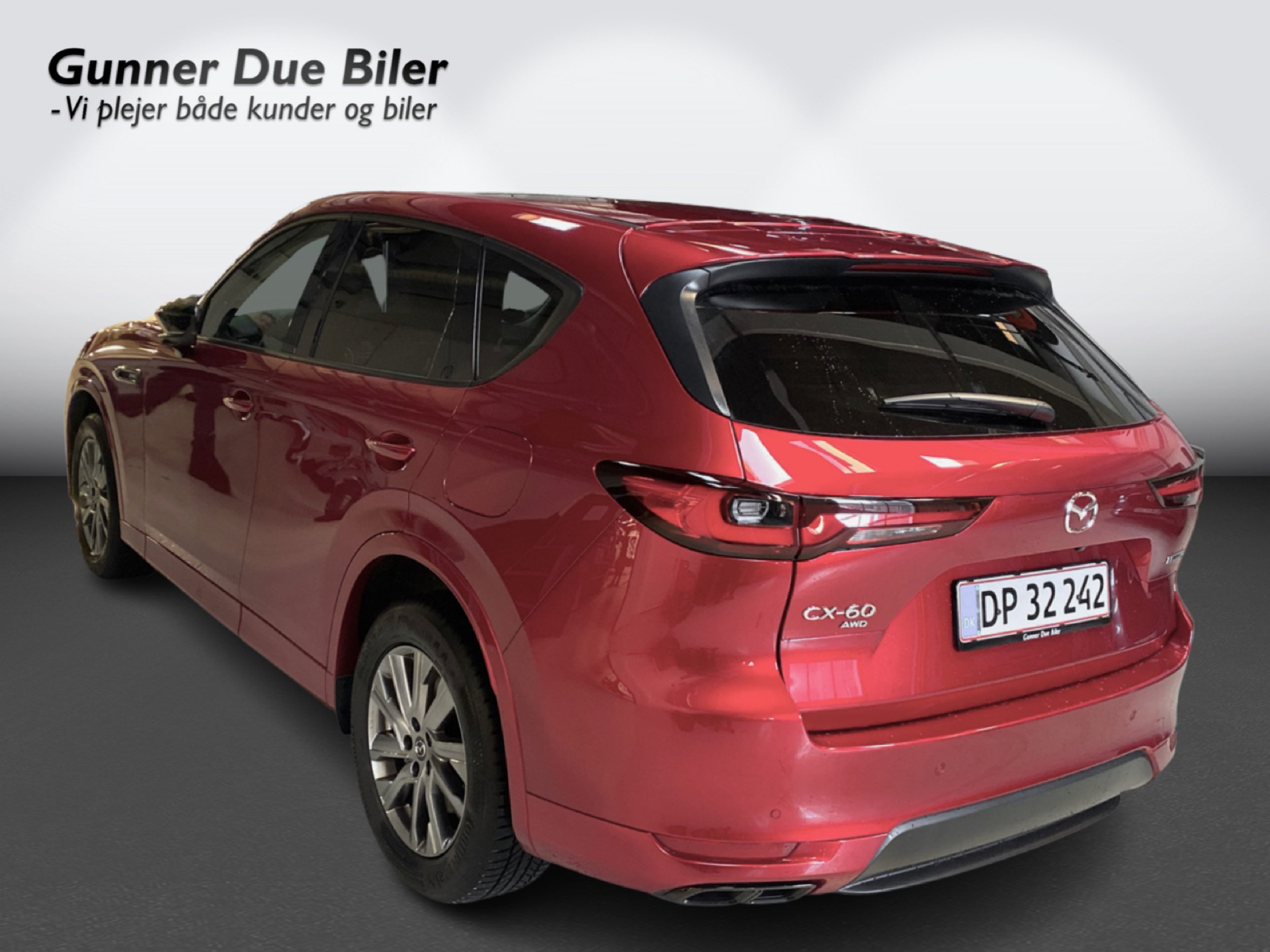 Billede af Mazda CX-60 2,5 e-Skyactiv  Plugin-hybrid Homura AWD 327HK 5d 8g Aut.