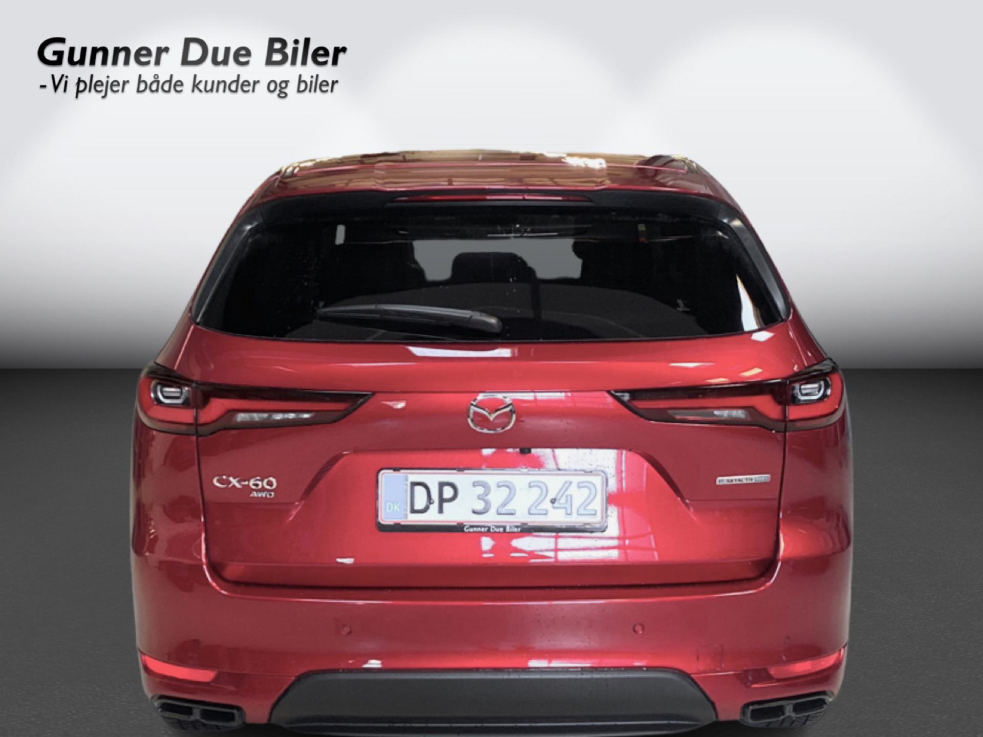 Billede af Mazda CX-60 2,5 e-Skyactiv  Plugin-hybrid Homura AWD 327HK 5d 8g Aut.