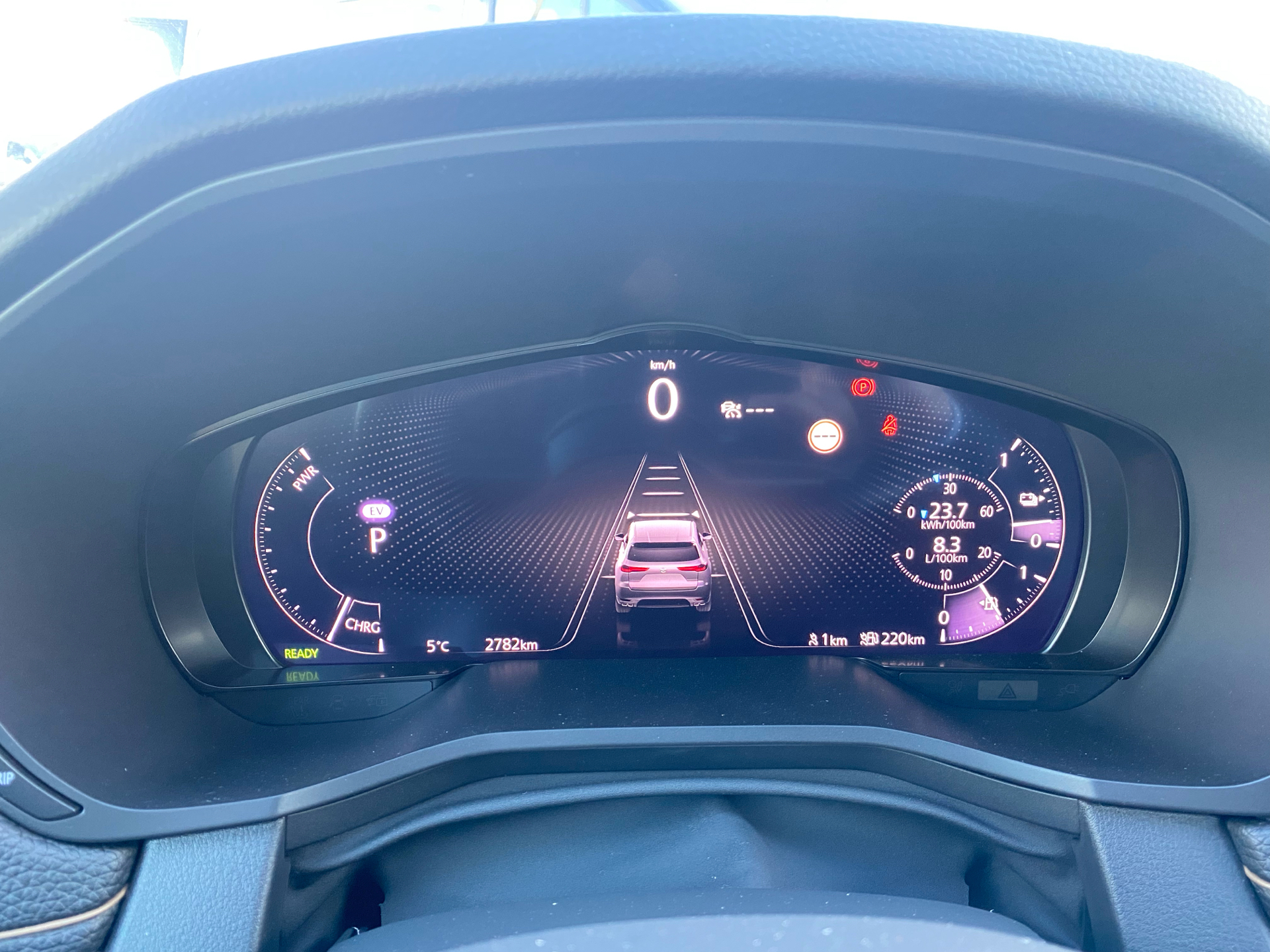 Billede af Mazda CX-60 2,5 e-Skyactiv  Plugin-hybrid Homura AWD 327HK 5d 8g Aut.