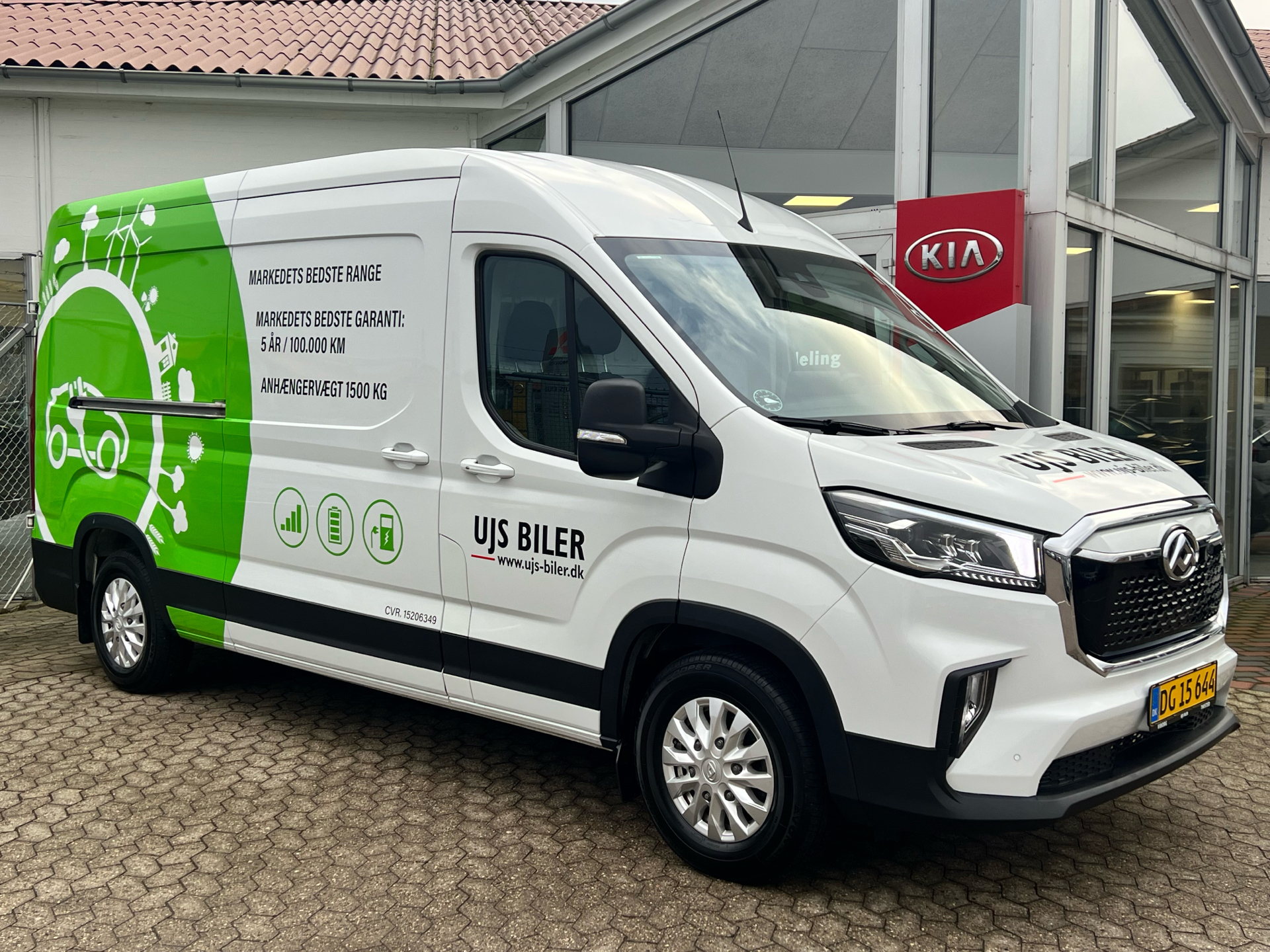 Billede af Maxus e-Deliver 9 L3H2 88,5 Kwt 2 Skydedøre 204HK Van Aut. 