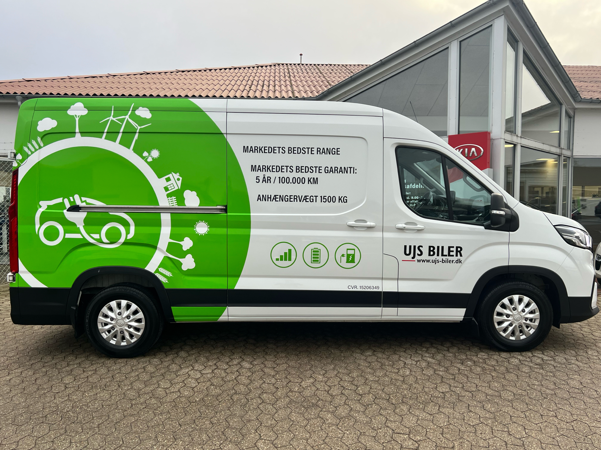 Billede af Maxus e-Deliver 9 L3H2 88,5 Kwt 2 Skydedøre 204HK Van Aut. 