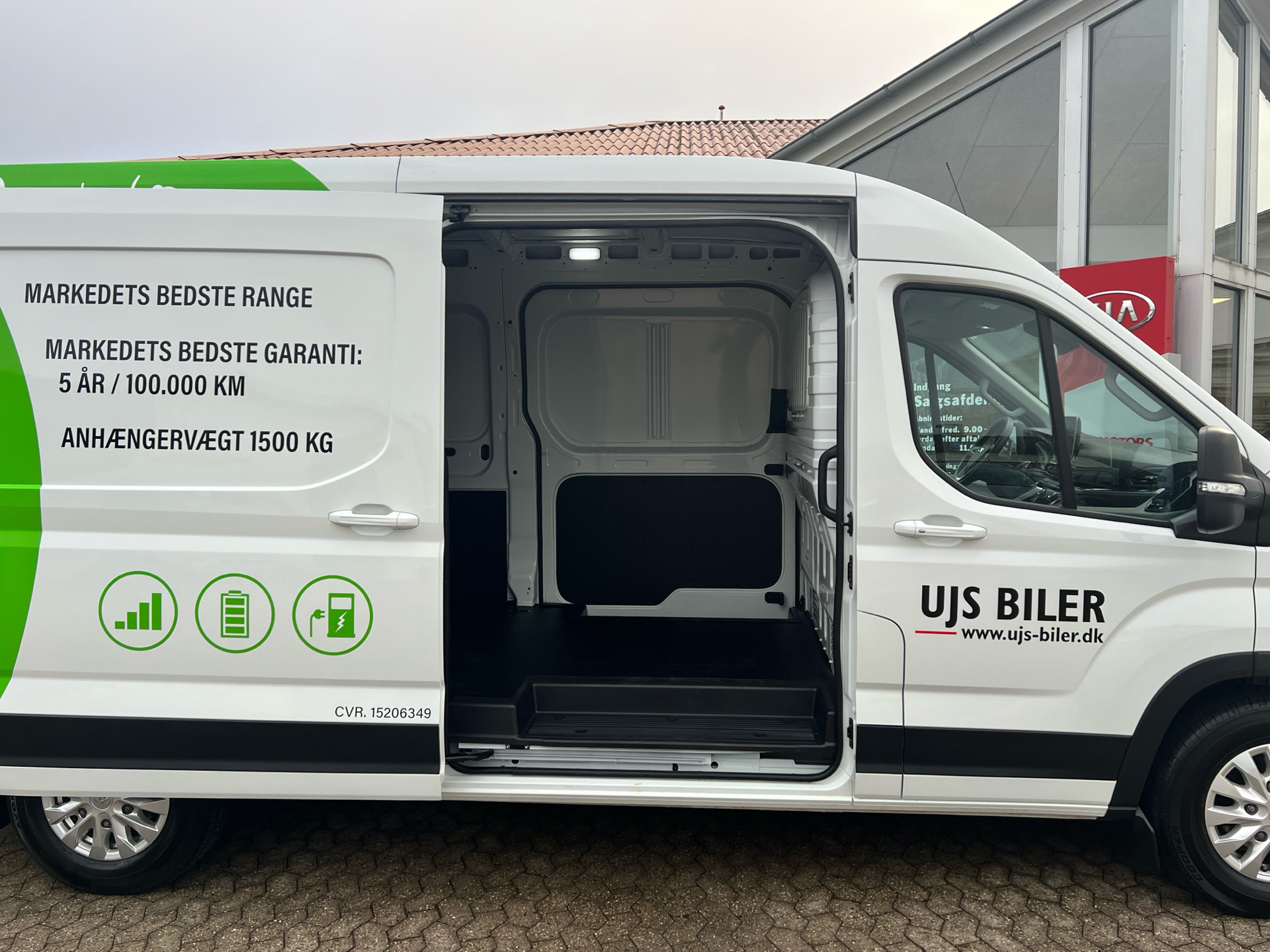 Billede af Maxus e-Deliver 9 L3H2 88,5 Kwt 2 Skydedøre 204HK Van Aut. 