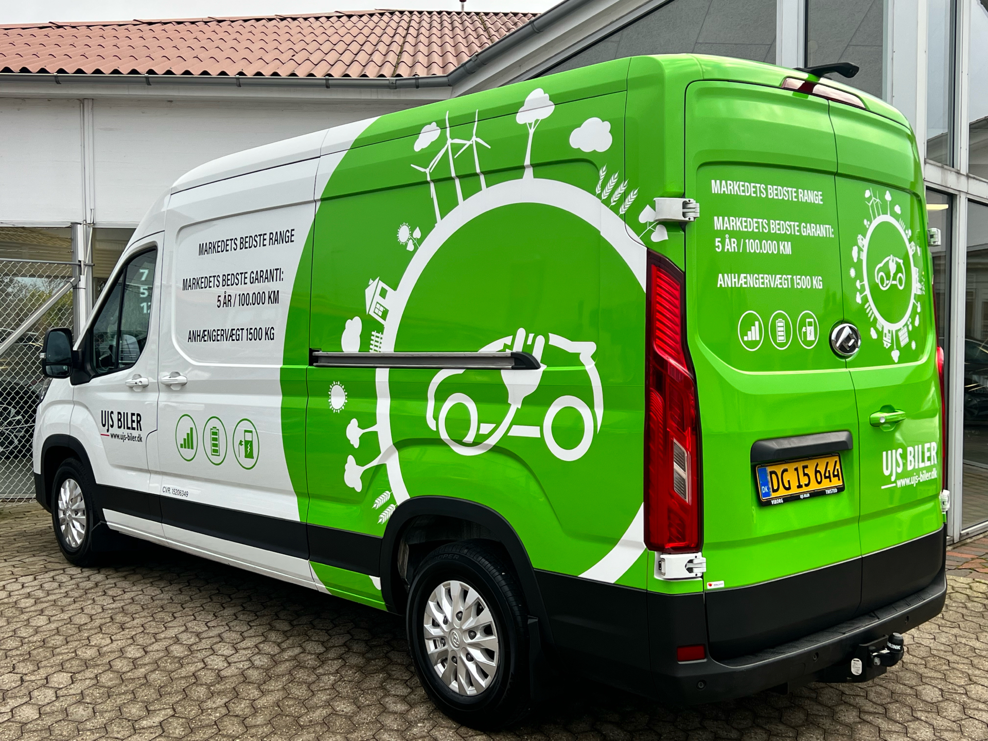 Billede af Maxus e-Deliver 9 L3H2 88,5 Kwt 2 Skydedøre 204HK Van Aut. 