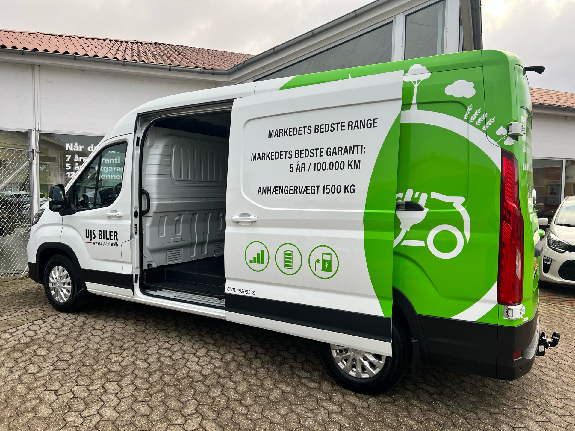 Billede af Maxus e-Deliver 9 L3H2 88,5 Kwt 2 Skydedøre 204HK Van Aut. 