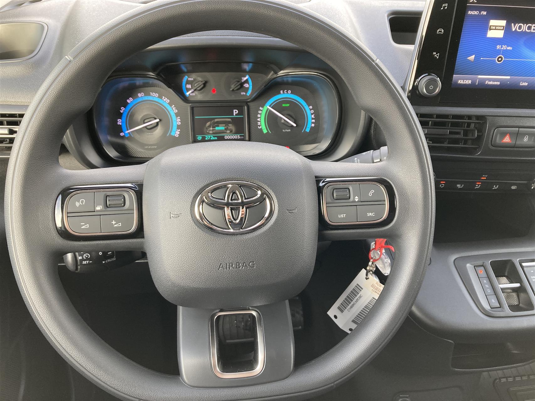 Billede af Toyota Proace City Electric Long EL Comfort 2 Skydedøre 136HK Aut.