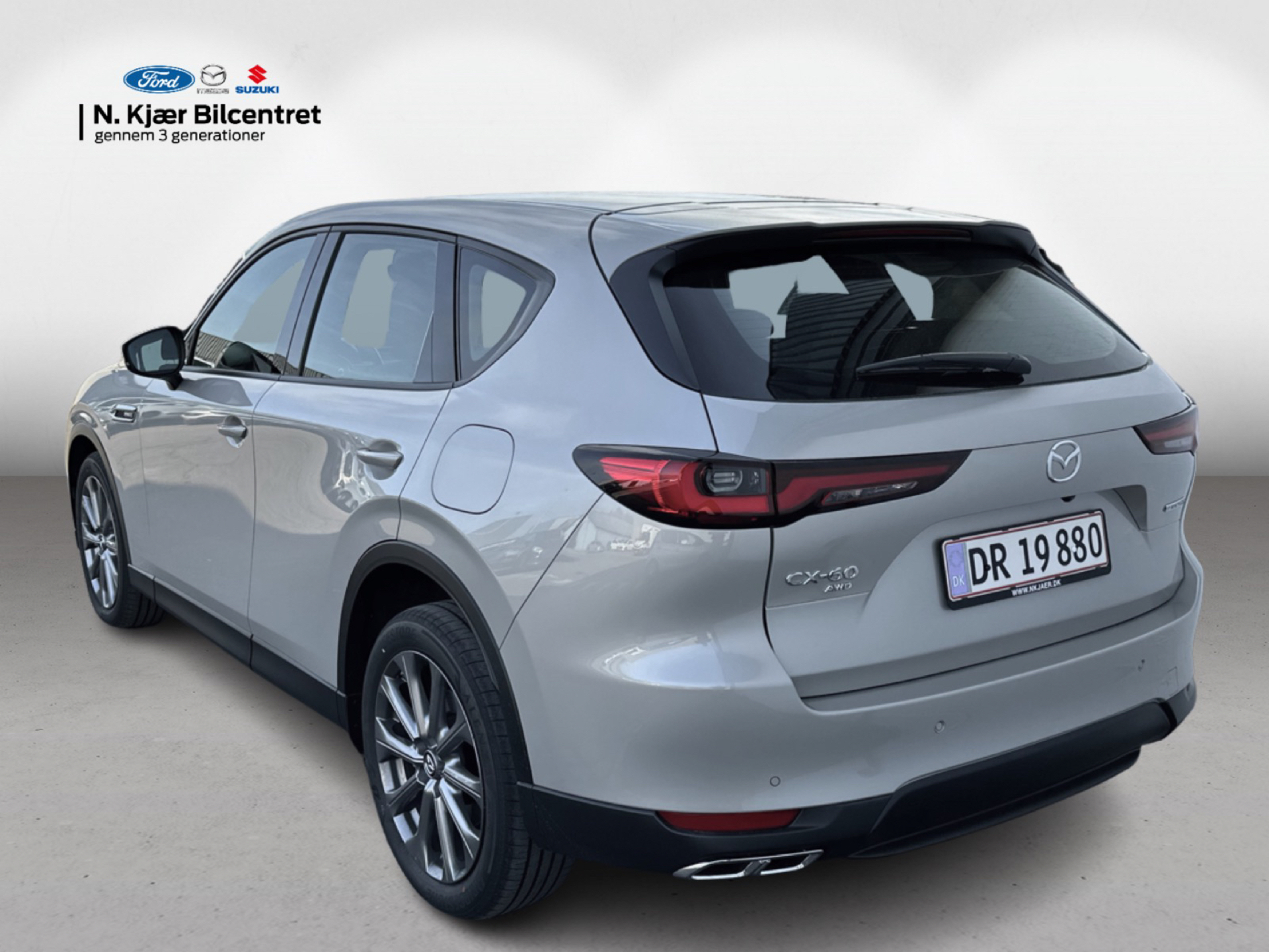 Billede af Mazda CX-60 2,5 e-Skyactiv  Plugin-hybrid Exclusive-Line AWD 327HK 5d 8g Aut.